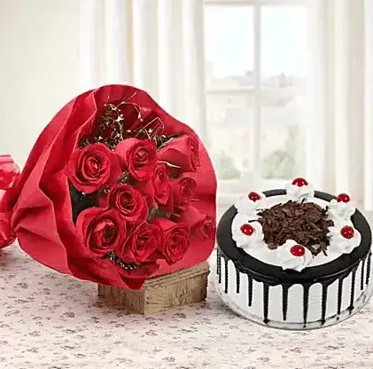 Black Forest &  Beautiful  Roses