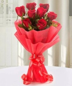 Buy 8 Roses and get extra free 6 Roses