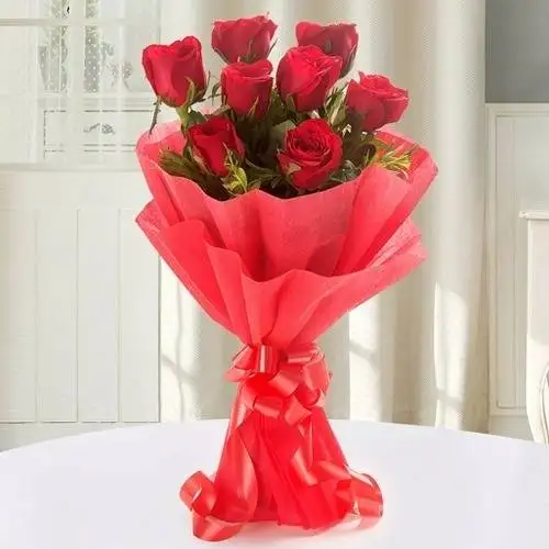Buy 8 Roses and get extra free 6 Roses