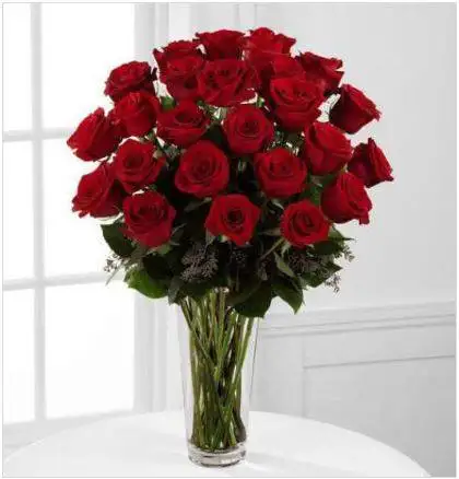 Awesome  Roses  In Vase