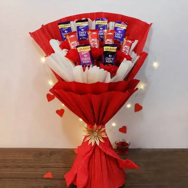 Valentines Special Heart Shape Roses