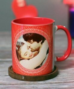 Anniversary Special Red Personalised  Mug