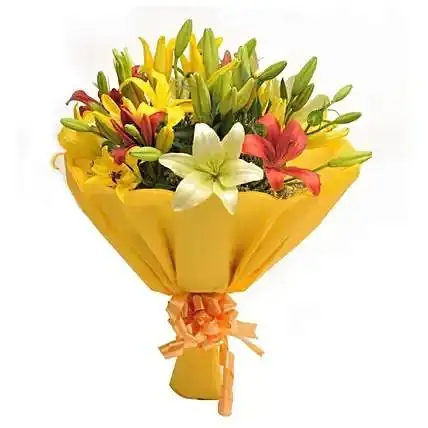 Anniversary Special Lilies Combo