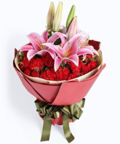 Carnations and Lilies Combo