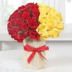 Red & Yellow Flower Bunch