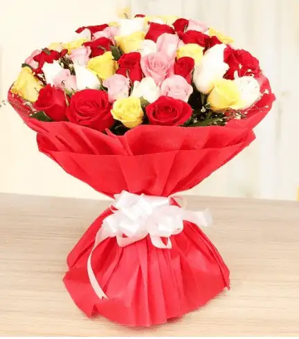 Birthday Colorful Roses