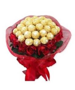Ferraro and Roses Big Bouquet