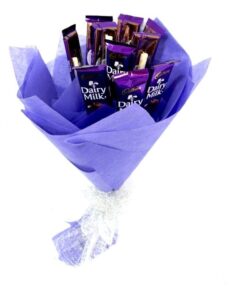 Bouquet 10 Dairy Milk Chocolates