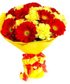 Mixed Gerbera in Yellow