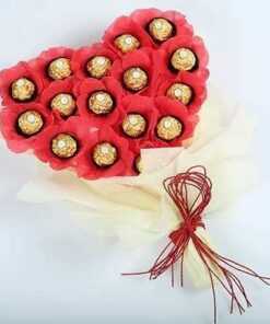 Heart Rocher Bouquet