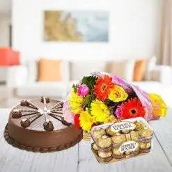 Chocolaty Gerbera Combo