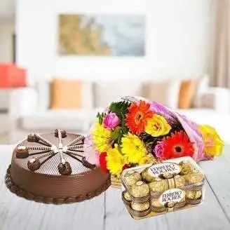 Chocolaty Gerbera Combo