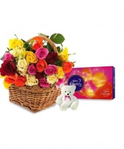 Celebration with Flowers