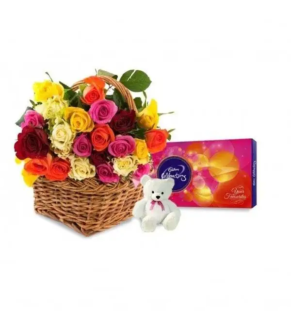 Celebration with Flowers