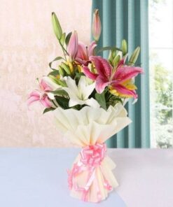 Mixed Lilies Bouquet