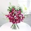 Purple Orchids Bunch