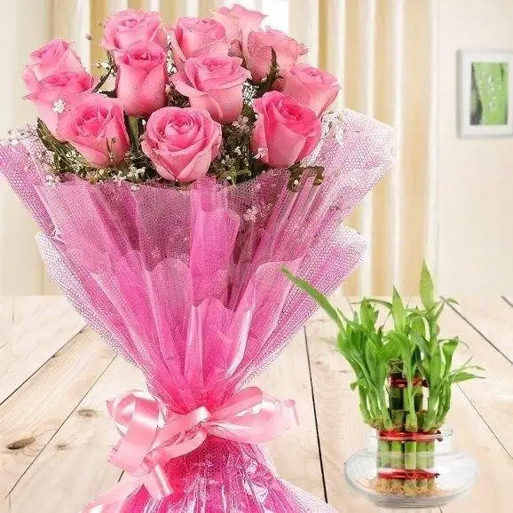 Full Of Fragranced Pink Bouquet