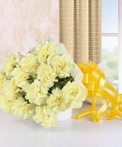 Yellow Carnations Bunch