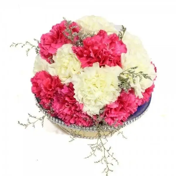 Carnations Basket