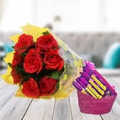 Munch And Roses Bouquet