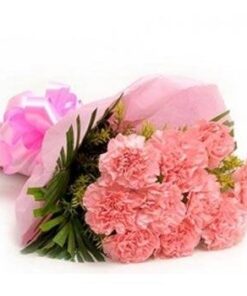 Pink Bouquet of Carnations