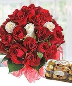 Ferrero Rocher Chocolates with Roses