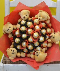 Teddy And Rocher Bouquet