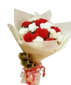 Carnations White Bunch