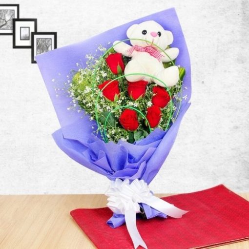 special rose teddy combo