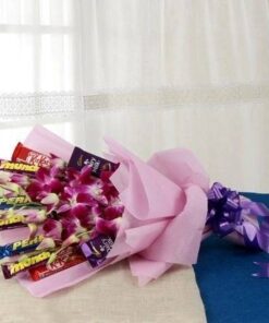 Purple Love With Chocolates