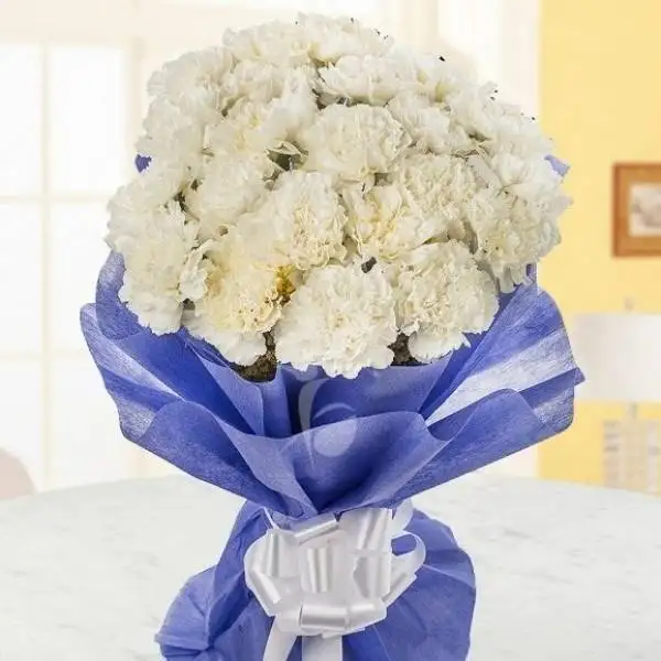 Special White Carnations