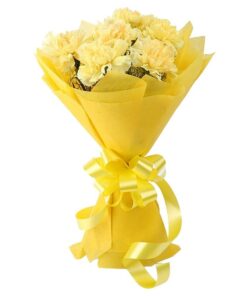Carnations Yellow Bunch