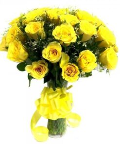 Sticked Yellow Roses