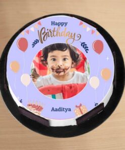 Alternative view of Amazing Layout Happy Birthday Cake