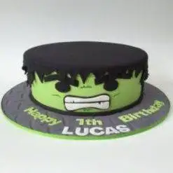 Angry Choco Fondant Cake