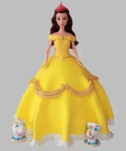 Barbie's Shiny Gown cake