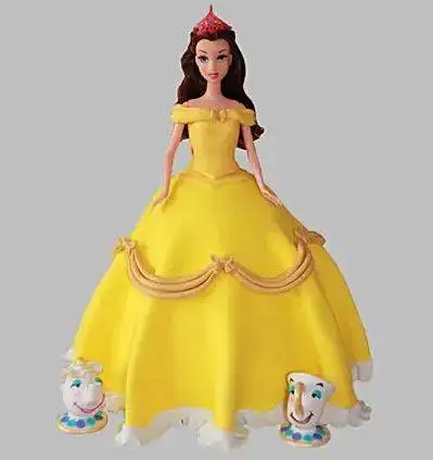 Barbie's Shiny Gown cake