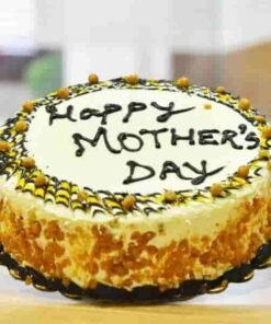 Mother's day Special Round Shaped Butterscotch cake