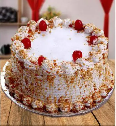 Delicious Butterscotch Cherry Cake