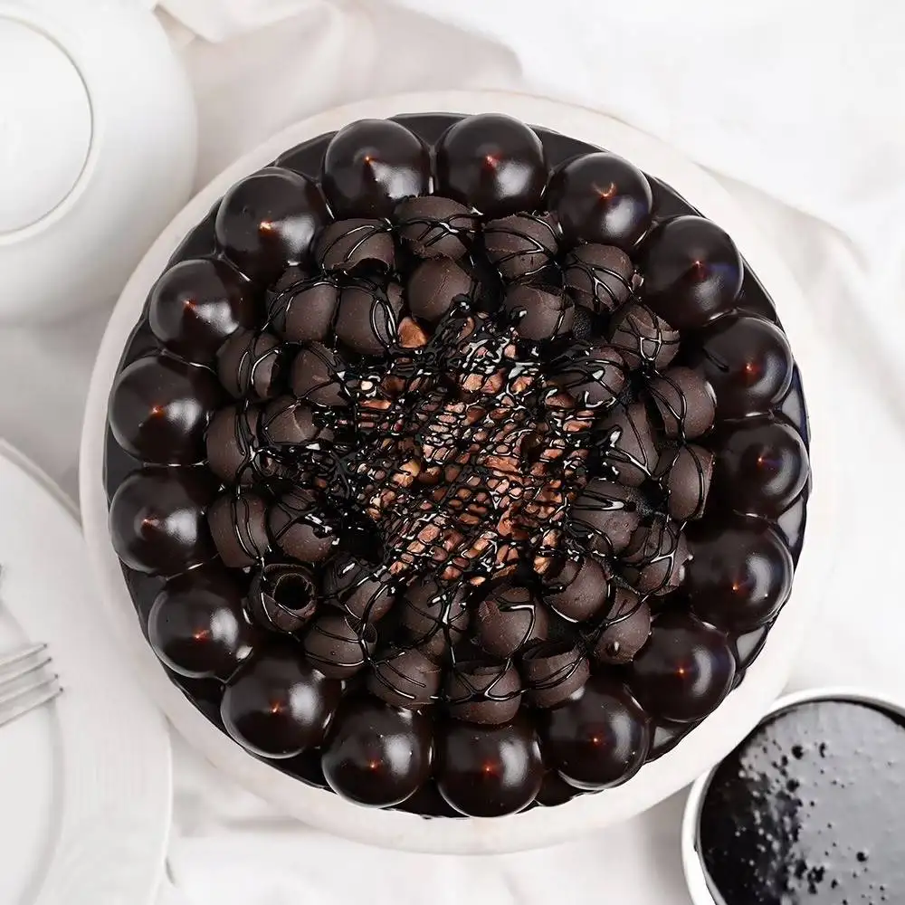 Birthday Special Chocolate Balls Cake - Image 2
