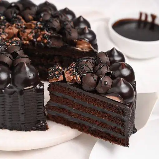 Birthday Special Chocolate Balls Cake - Image 3
