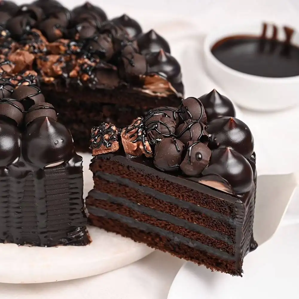 Birthday Special Chocolate Balls Cake - Image 3