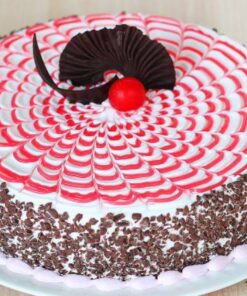 Alternative view of Birthday Special Strawberry Cake