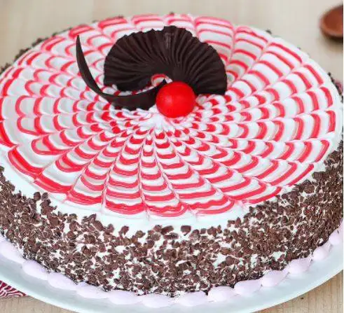 Birthday Special Strawberry Cake - Image 2