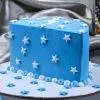 Cloudy Stars Half Cut Cake1