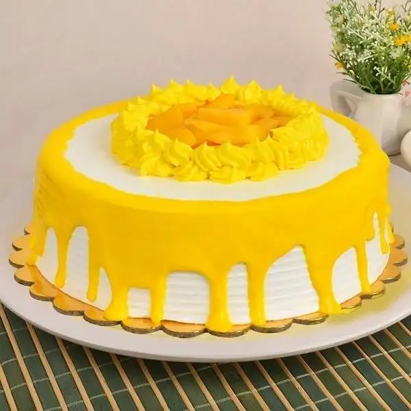 Beautiful Mango Cake