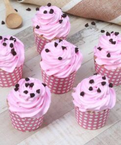 Cup Cakes of Strawberry Flavoured