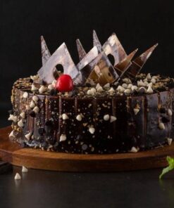 Alternative view of Delicious Creamy Choco Chip  Cake
