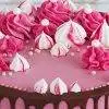 Delicious Creamy Round Shape Strawberry Cake1