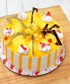 Alternative view of Designer Mango Flavored Cake